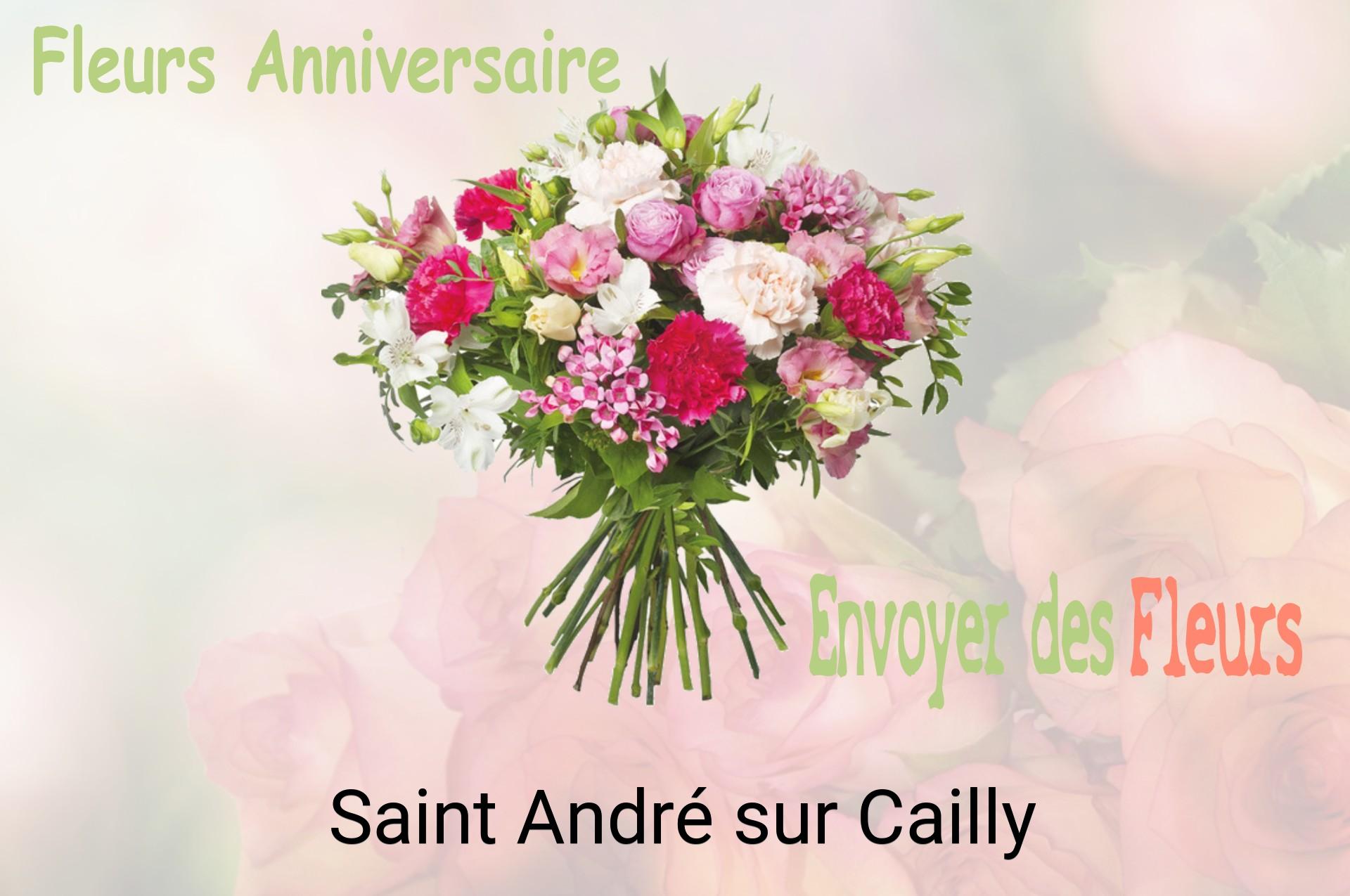 Bouquet de fleurs d’anniversaire livré à Saint-André-sur-Cailly
